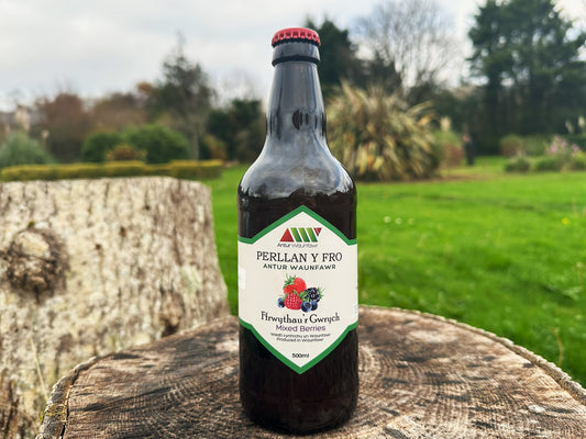 Seidr Ffrwythau'r Gwrych | Mixed Berries Cider